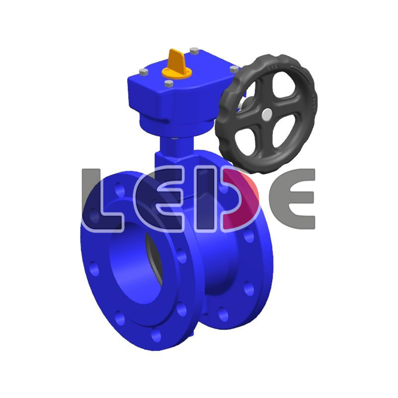 自密封法蘭中(zhong)線蝶閥