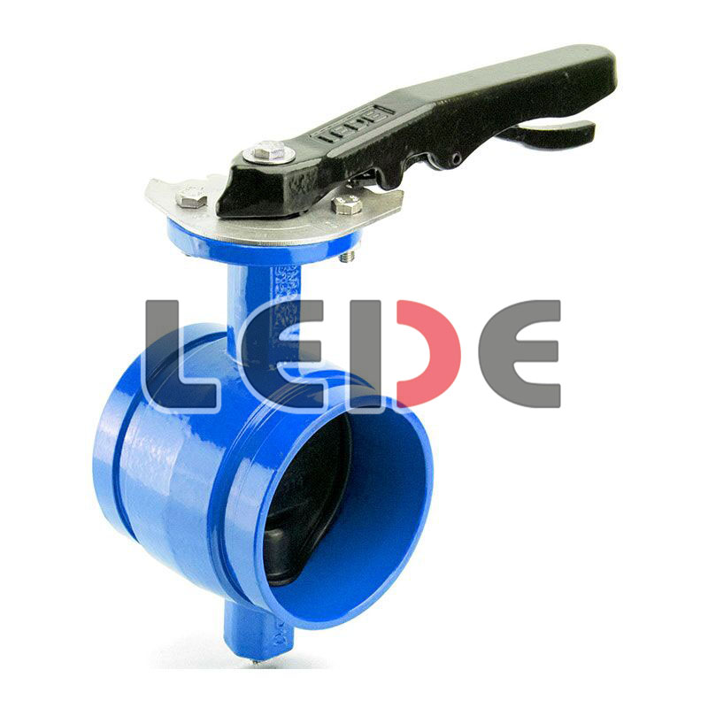 自(zì)密封手柄溝槽(cao)中線蝶閥